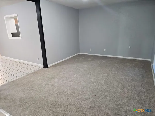 a view of a small space