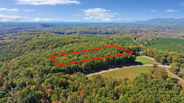 a view of a pathway with a yard