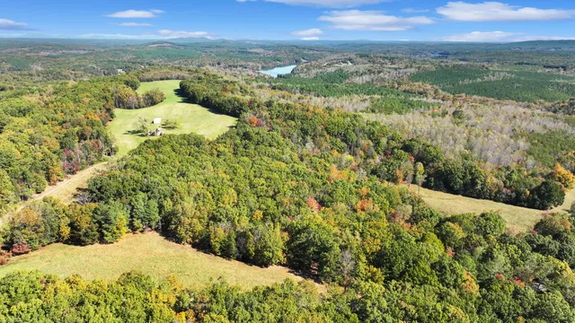 a view of a city with an ocean
