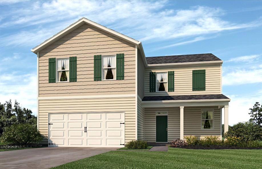 470 Lake Ridge Lane Fairburn, GA 30213 - Photo 1 of 1 Color Rendering of Plan & Elevation