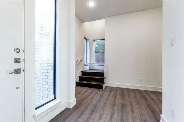 wooden floor in a gallery with wooden floor