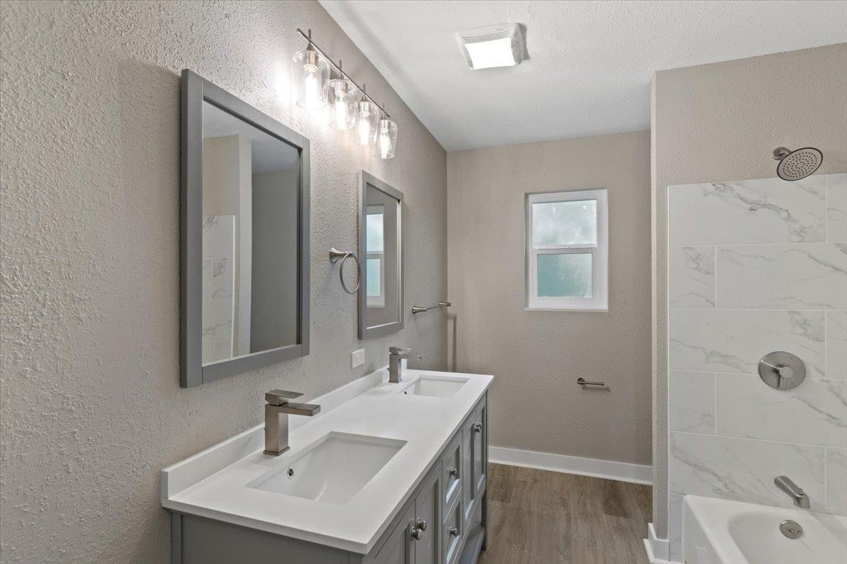1306 Channing Way Berkeley, CA 94702 - Photo 22 of 42 a bathroom with a sink a toilet and shower