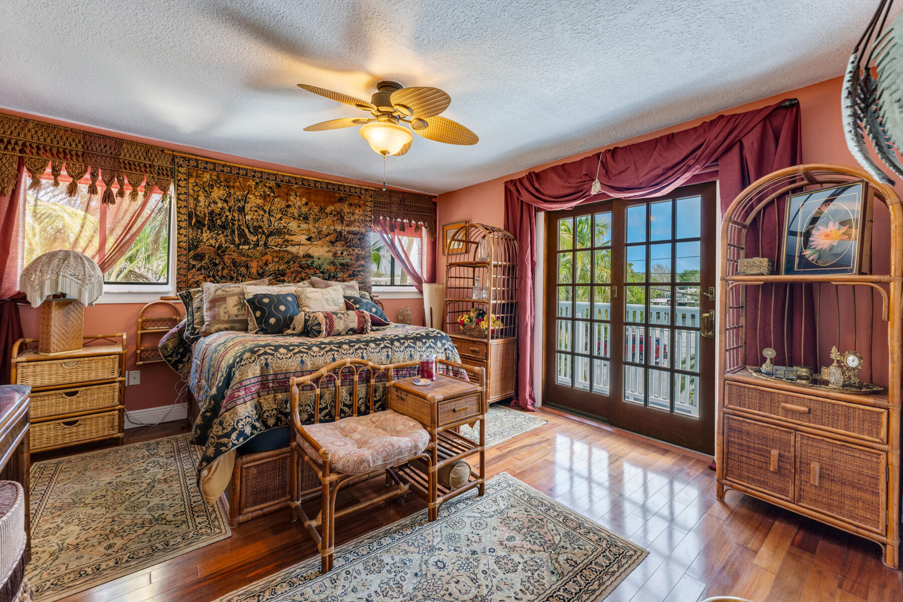 79 Jean La Fitte Drive Key Largo, FL 33037 - Photo 32 of 62 Master bedroom with balcony access