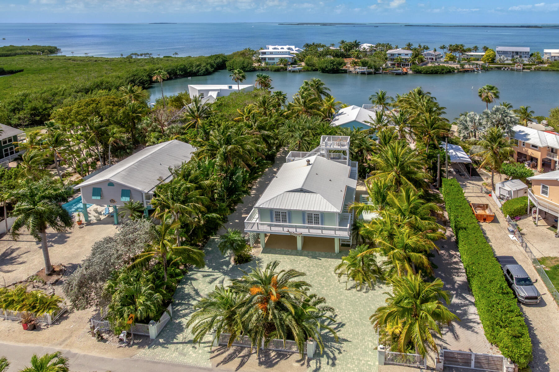 79 Jean La Fitte Drive Key Largo, FL 33037 - Photo 4 of 62 Aerial East to West