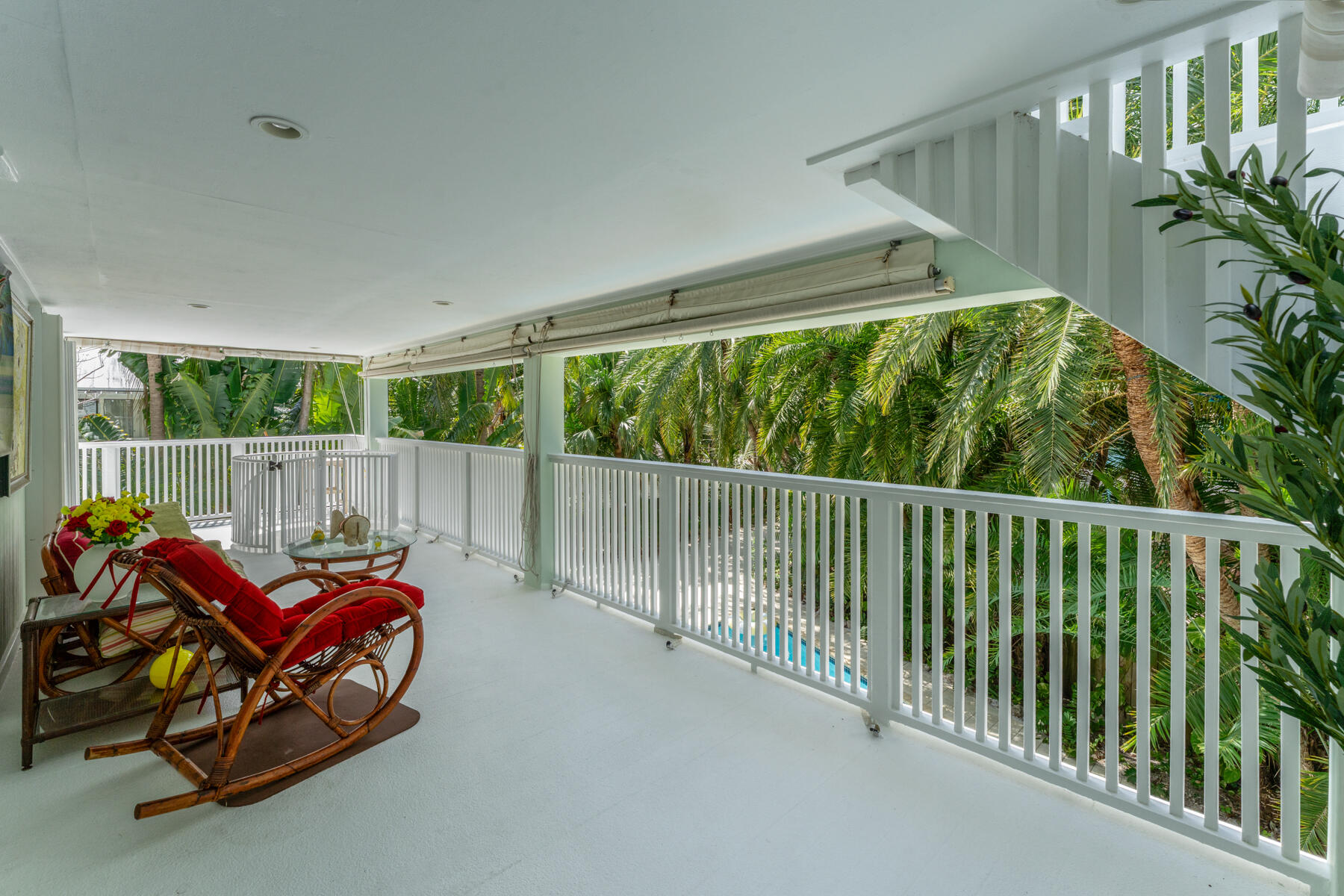 79 Jean La Fitte Drive Key Largo, FL 33037 - Photo 46 of 62 Covered balcony off the living area