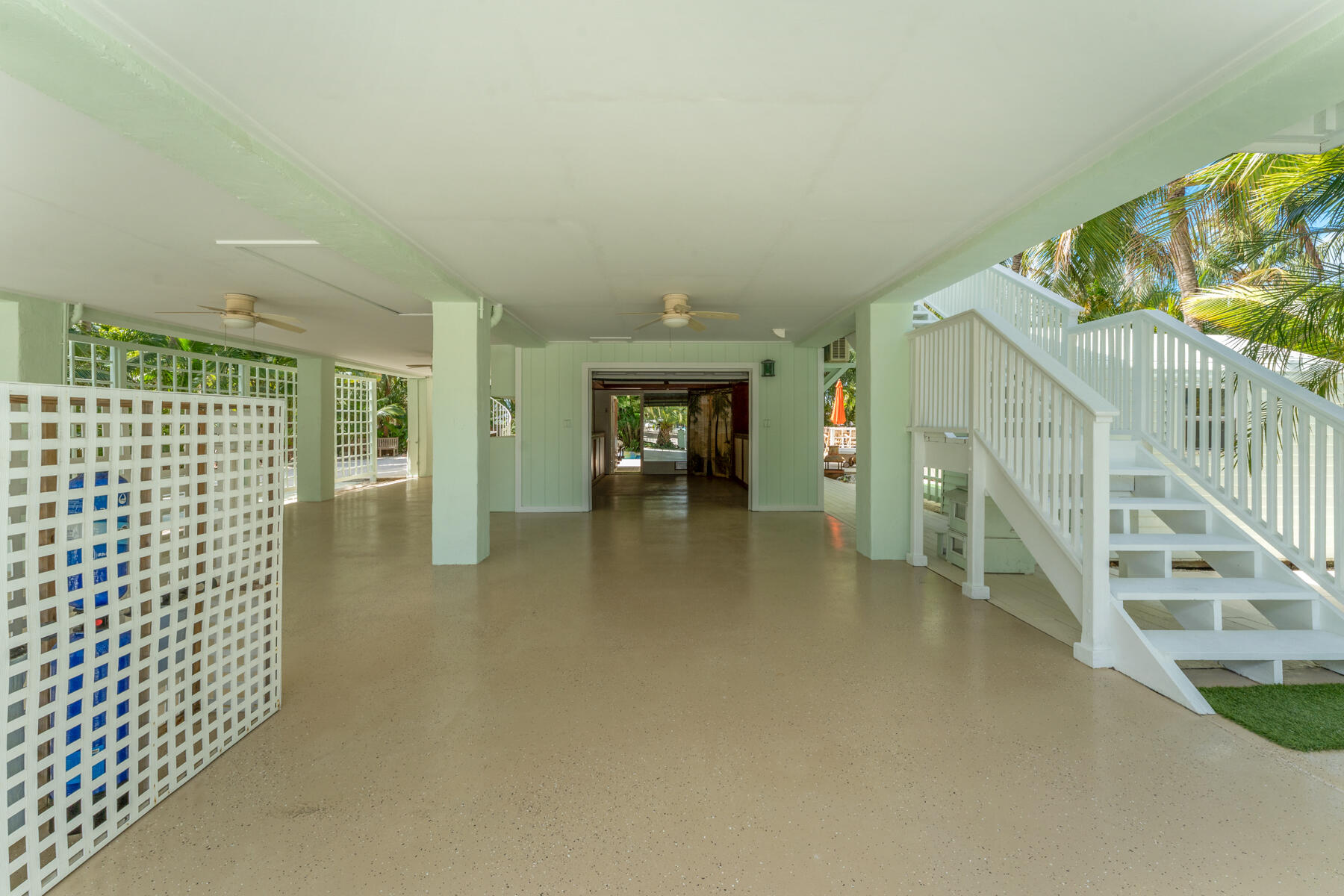 79 Jean La Fitte Drive Key Largo, FL 33037 - Photo 51 of 62 a view of an entryway with wooden floor