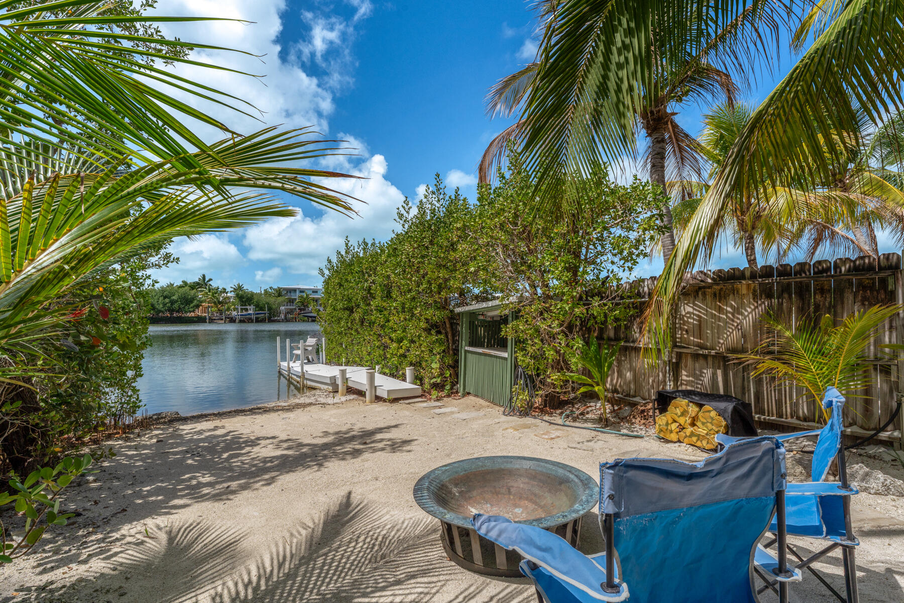79 Jean La Fitte Drive Key Largo, FL 33037 - Photo 9 of 62 Firepit area to Boat launch.