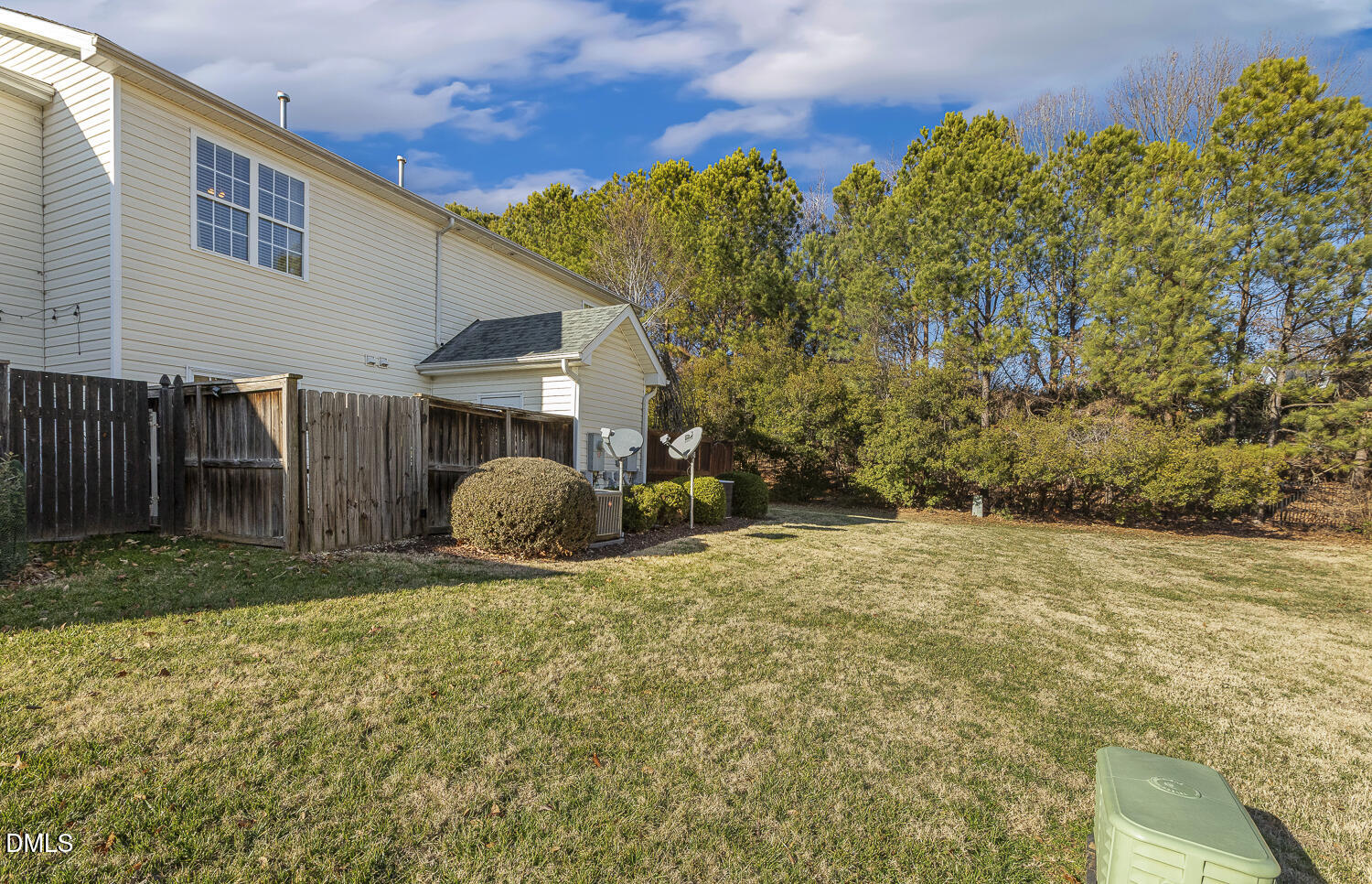 2131 Piney Brook Road, Unit 102 Raleigh, NC 27614 - Photo 22 of 23 a view of a backyard of the house