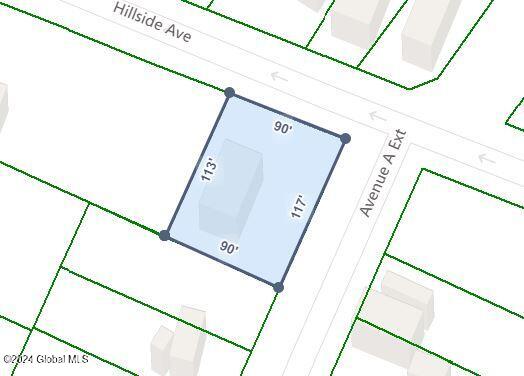 2441 Avenue A Schenectady, NY 12308 - Photo 24 of 25 2441 ave a lotlines