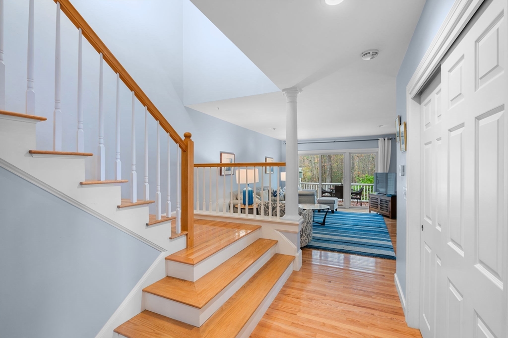 1 Court Lane Ipswich, MA 01938 - Photo 7 of 40 a view of entryway and hall with wooden floor