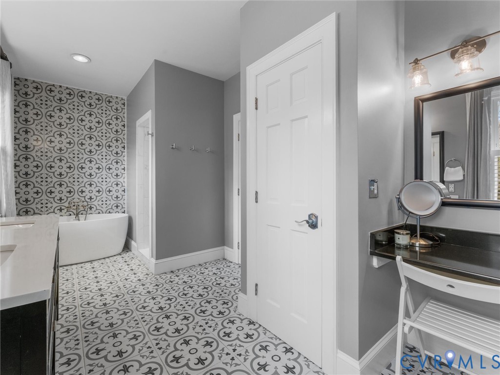 12522 Stagfield Road Ashland, VA 23005 - Photo 33 of 72 Elegant primary bath with designer finishes. This