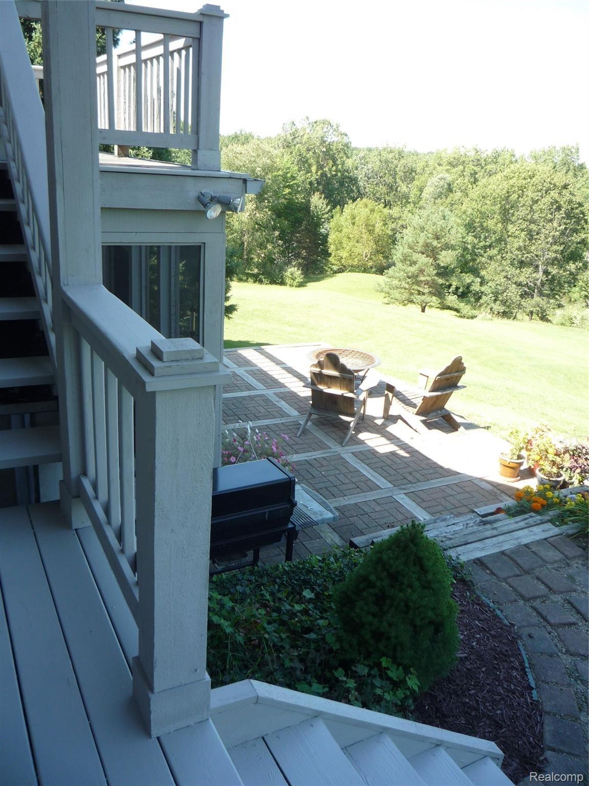 4237 Hough Road Dryden, MI 48428 - Photo 53 of 71 multi level balconies from the rear of the house