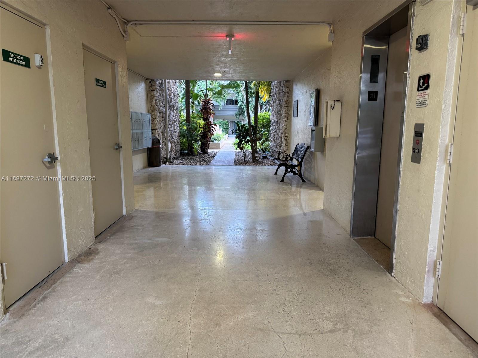 8315 Southwest 72nd Avenue, Unit 101B Miami, FL 33143 - Photo 7 of 18 a view of gallery with a porch