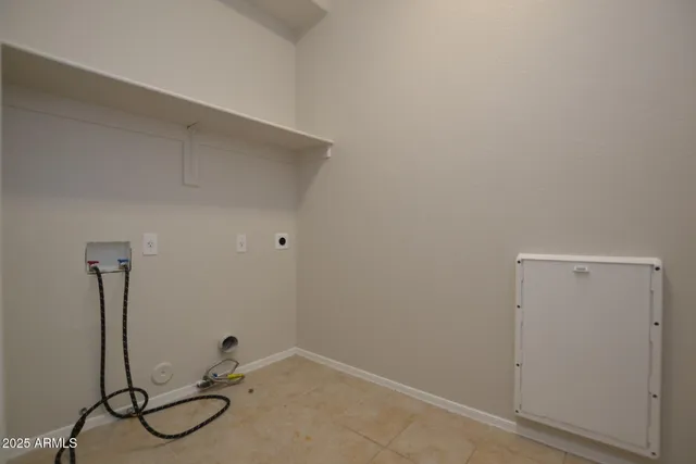 a room with storage and utility