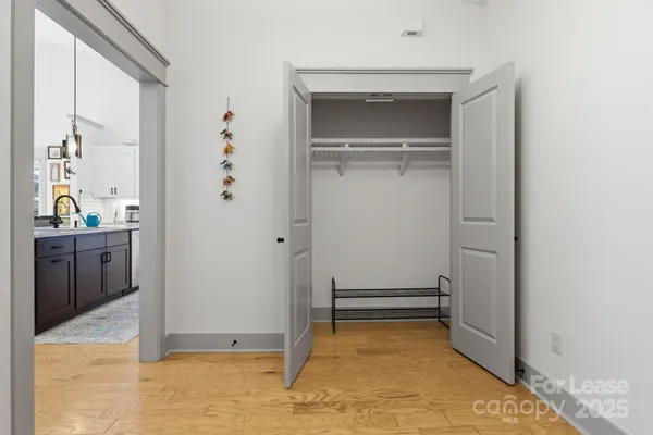 a view of a room with window