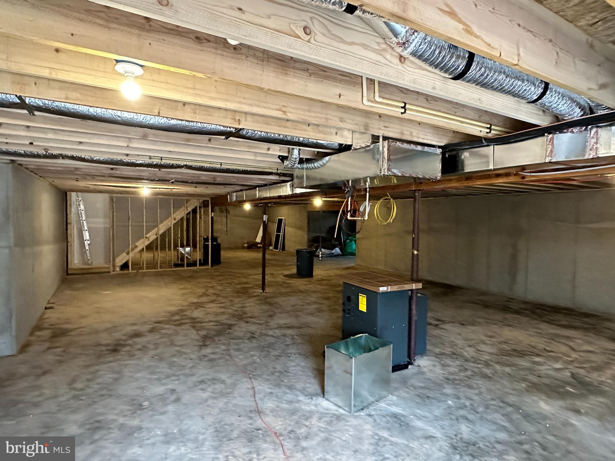 409 Gough Road Winchester, VA 22602 - Photo 33 of 34 As of 1-19-23 Unfinished Basement