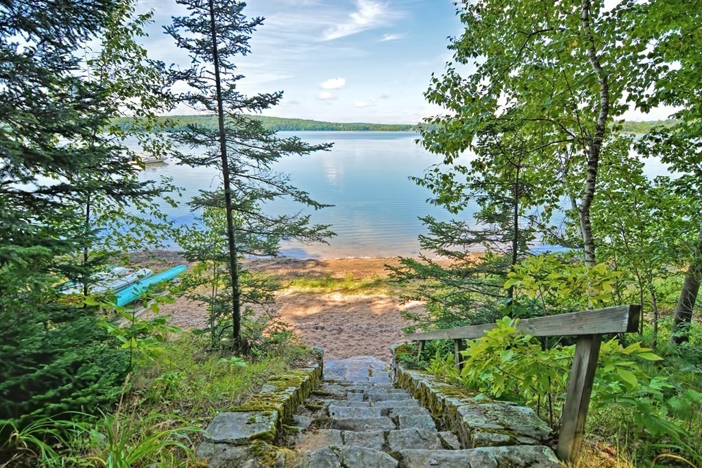 192 Red Gable Road East Brookfield, MA 01515 - Photo 41 of 42 a view of lake from a yard
