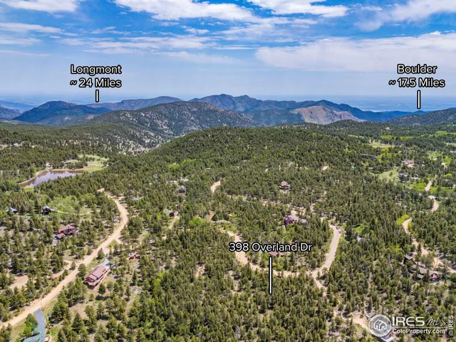 a view of a street with an ocean view