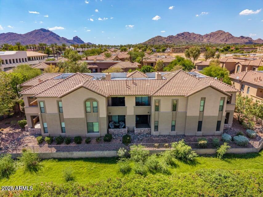 7027 North Scottsdale Road, Unit 250 Paradise Valley, AZ 85253 - Photo 37 of 38 traviata aerial