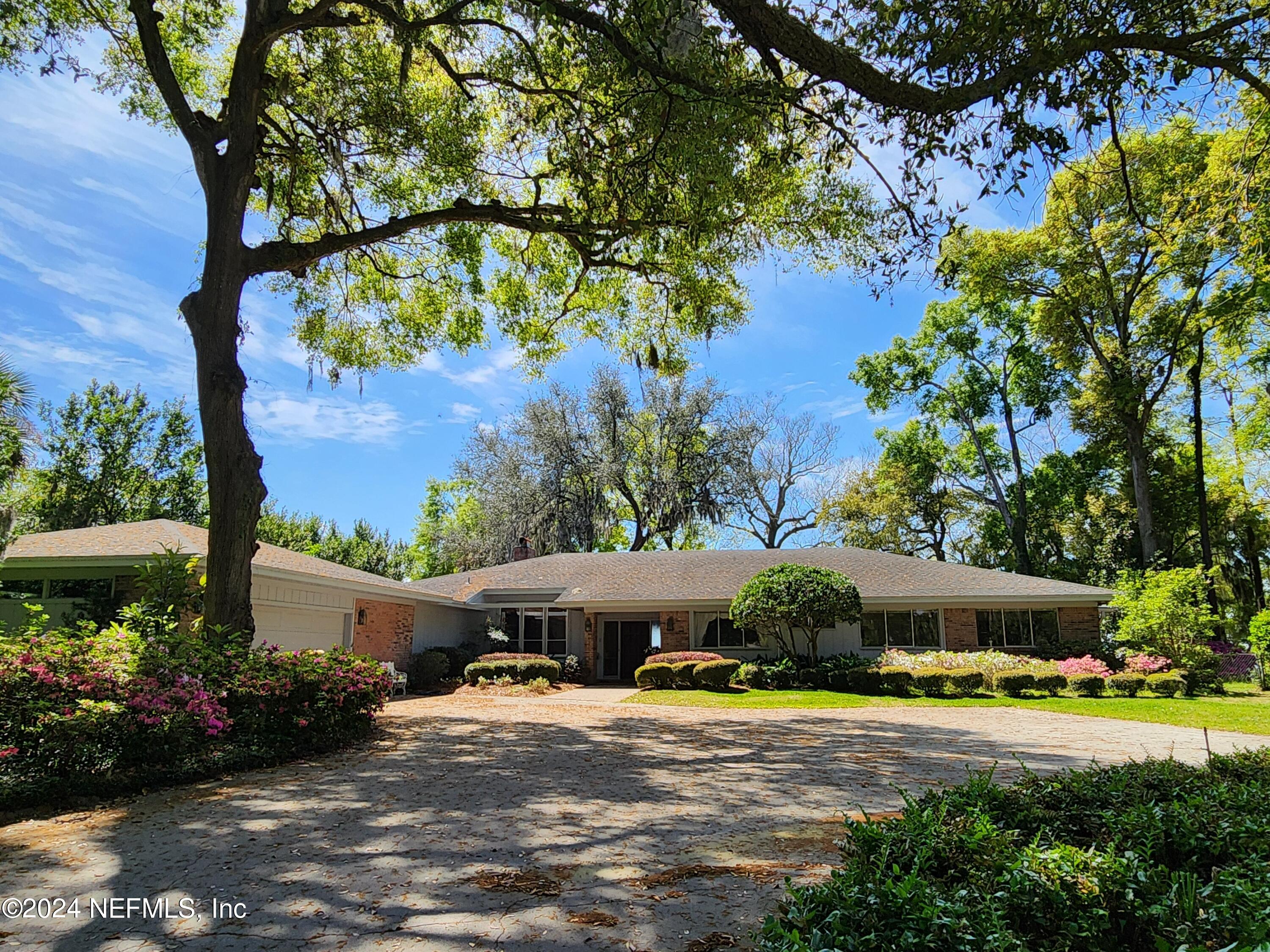 4294 Point La Vista Road West Jacksonville, FL 32207 - Photo 2 of 15 a view of a garden with plants and trees