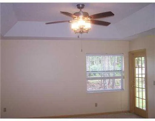 a view of front door with couch