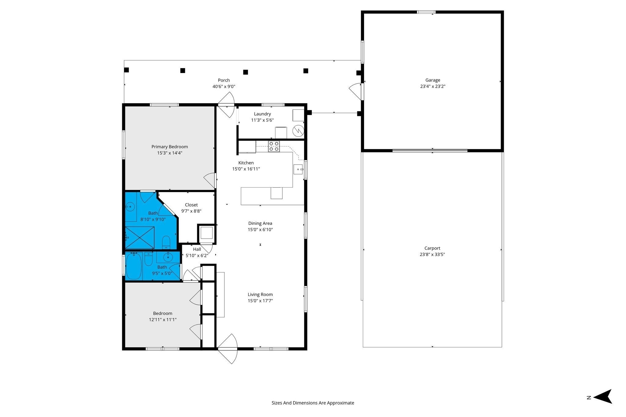 13751 Fish River Acres Circle Foley, AL 36535 - Photo 26 of 26 Floor plan