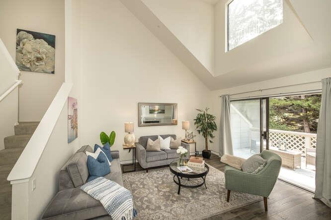 2601 Willowbrook Lane, Unit 6 Aptos, CA 95003 - Photo 13 of 43 a living room with furniture and a large window