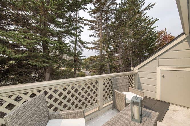 2601 Willowbrook Lane, Unit 6 Aptos, CA 95003 - Photo 19 of 43 a view of wooden chair and potted plant
