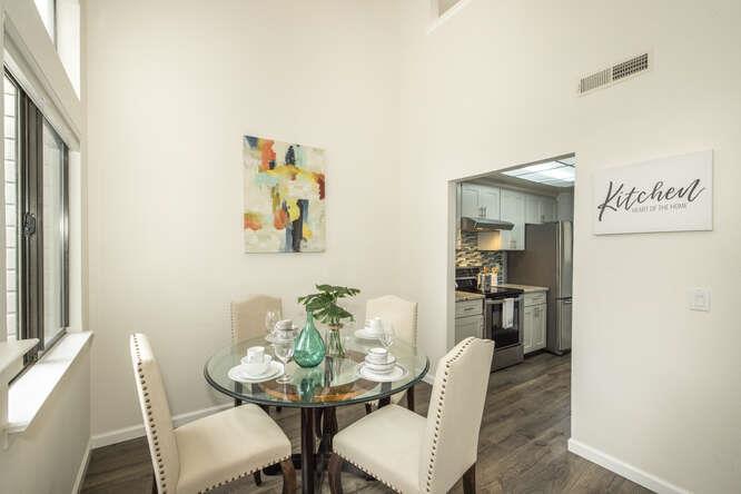 2601 Willowbrook Lane, Unit 6 Aptos, CA 95003 - Photo 21 of 43 a dining room with furniture and window