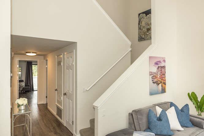 2601 Willowbrook Lane, Unit 6 Aptos, CA 95003 - Photo 37 of 43 a living room with furniture and wooden floor