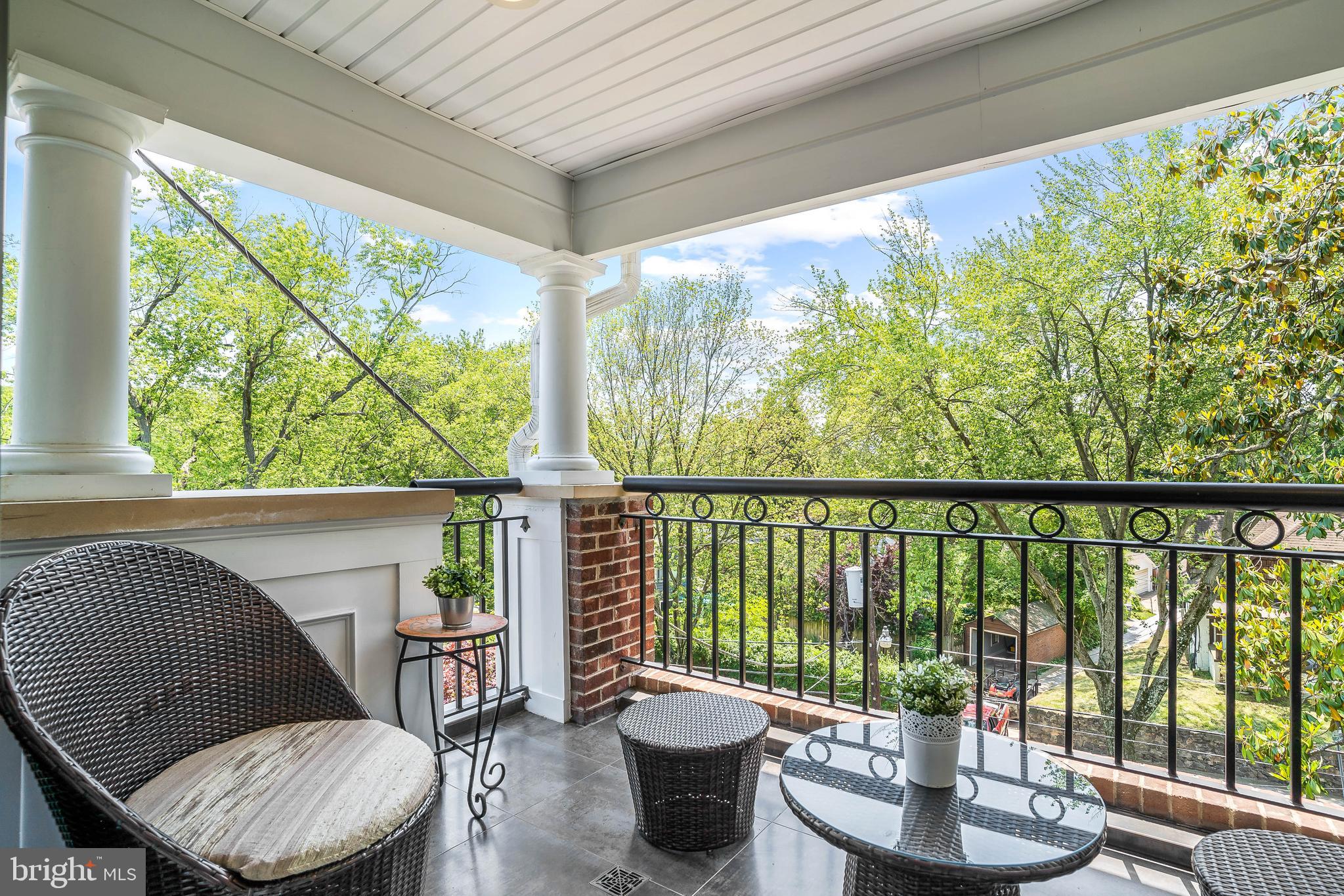 4415 P Street Northwest Washington, DC 20007 - Photo 41 of 61 Balcony