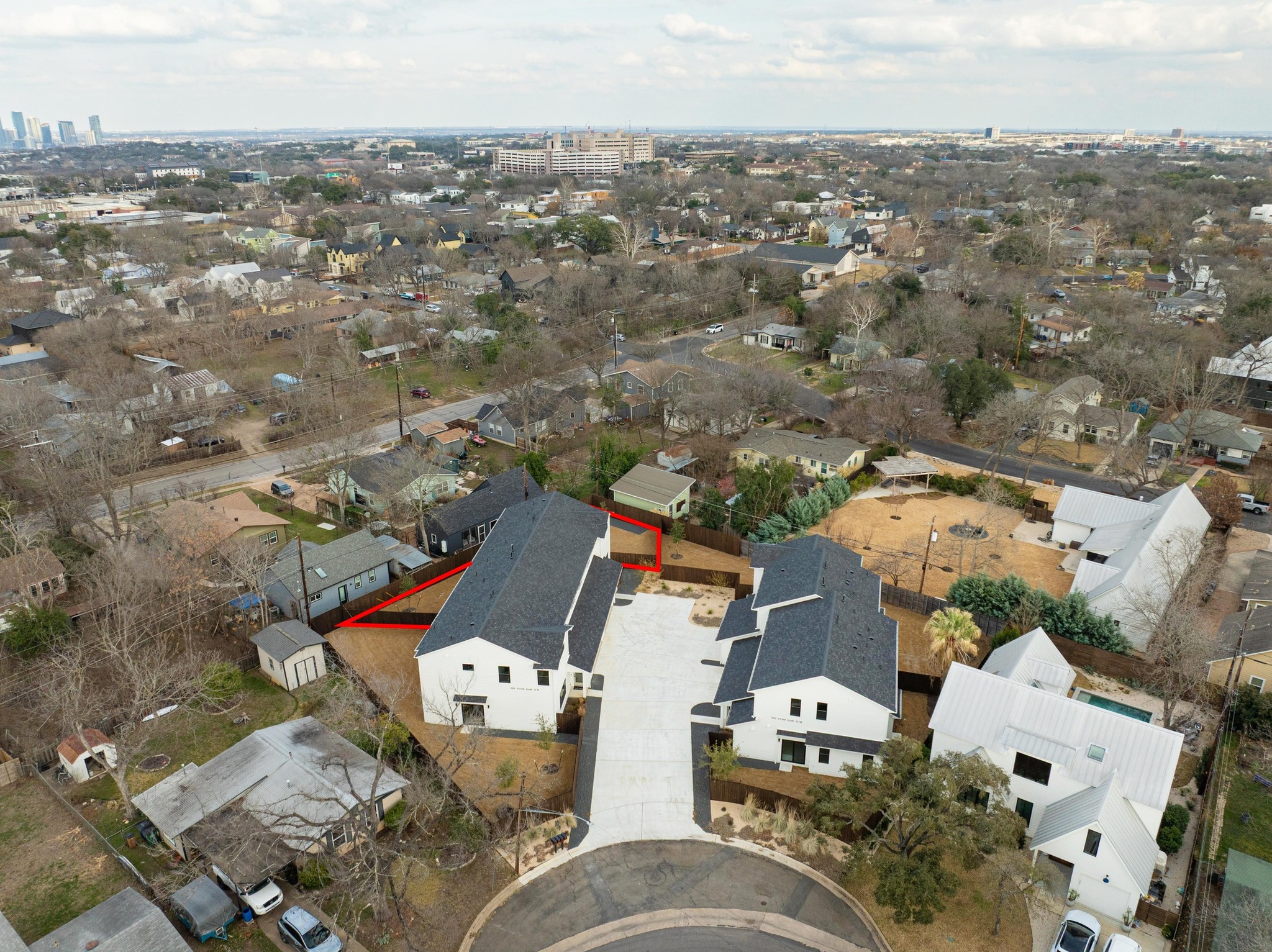 1500 Sylvan Glade, Unit 1B Austin, TX 78745 - Photo 1 of 29 an aerial view of a city