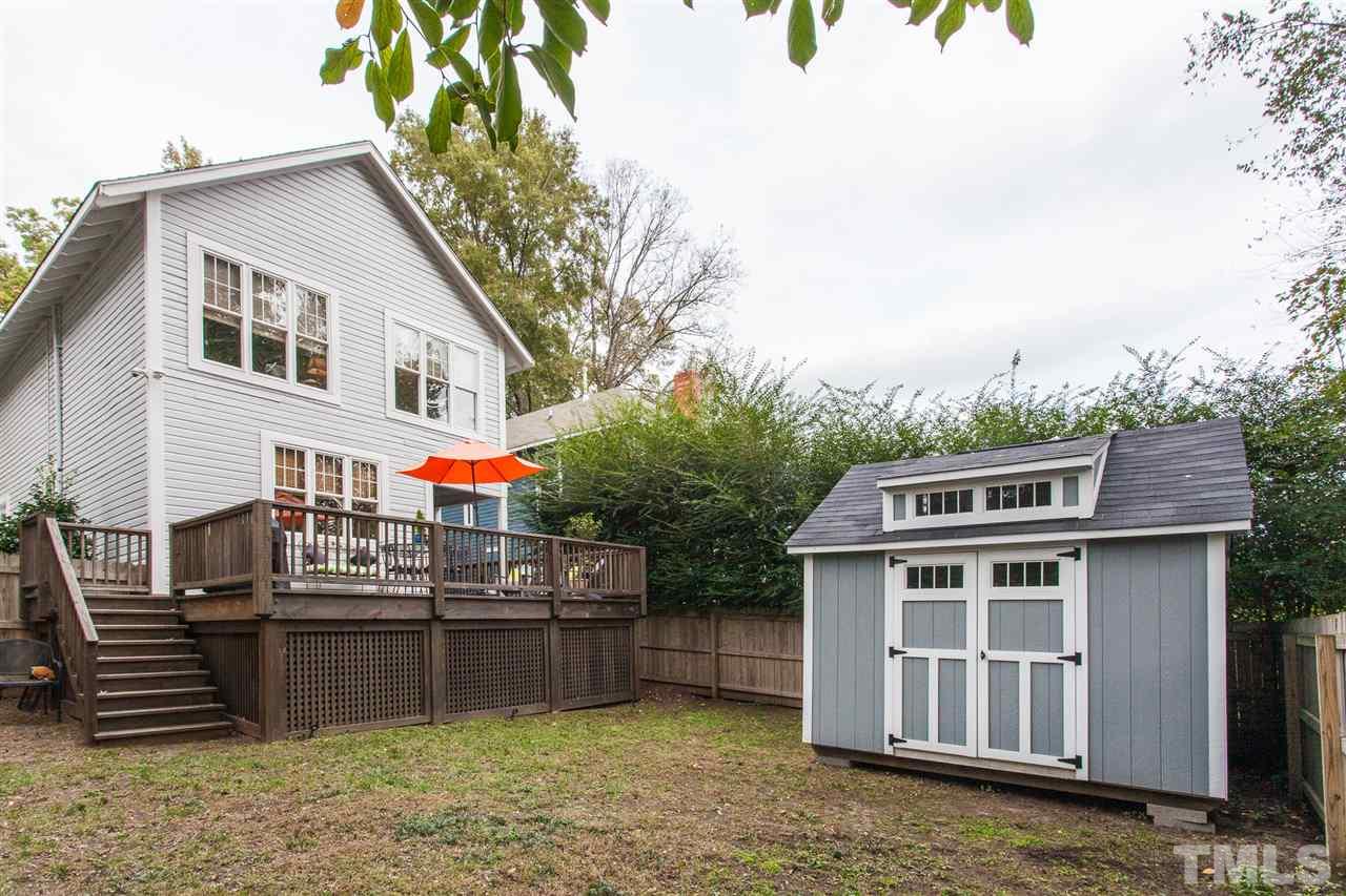 507 Adams Street Raleigh, NC 27605 - Photo 25 of 30 a front view of a house with garage