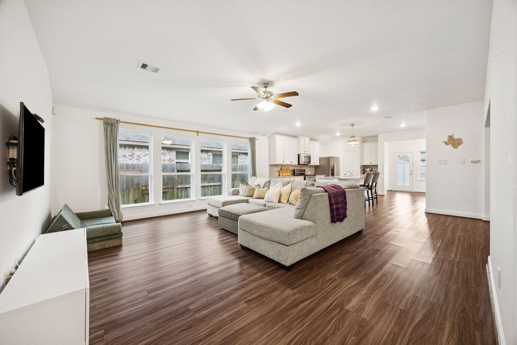 4431 Upland Stream Lane Katy, TX 77493 - Photo 3 of 17 a living room with furniture and a large window