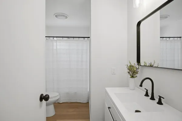 a bathroom with a sink