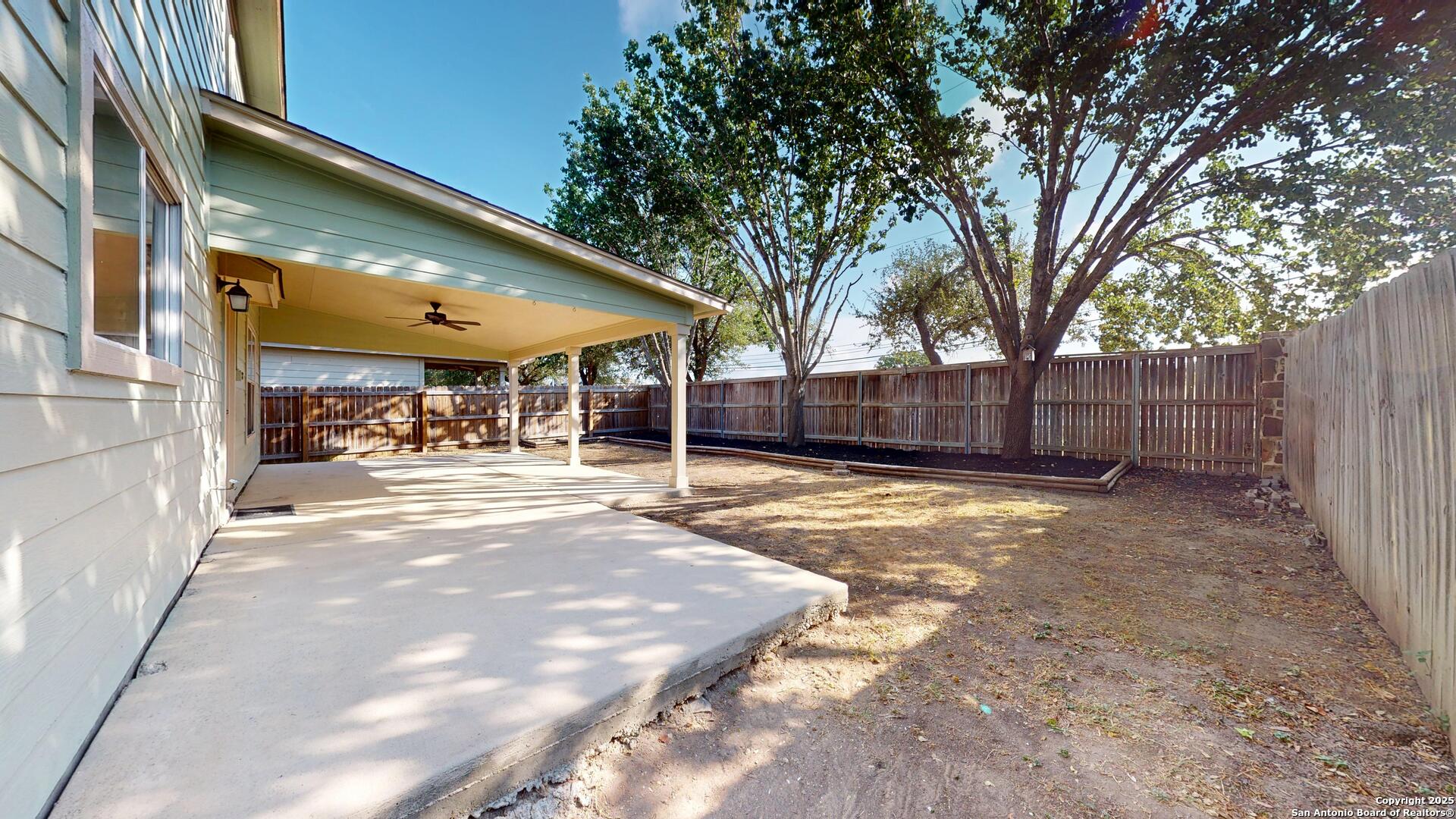 117 Foxglove Pass Cibolo, TX 78108 - Photo 42 of 46 a view of a back yard of the house