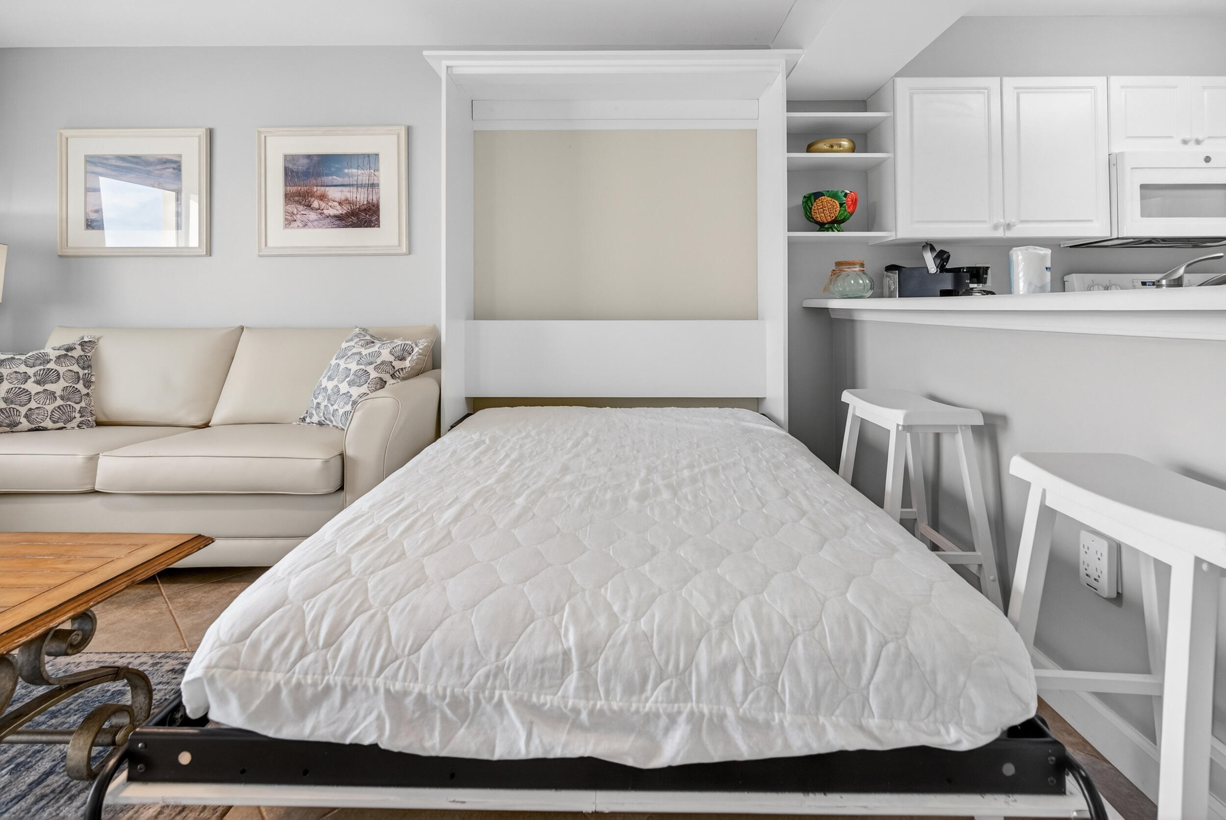 866 Santa Rosa Boulevard, Unit 317 Fort Walton Beach, FL 32548 - Photo 20 of 46 a bedroom with a bed and window