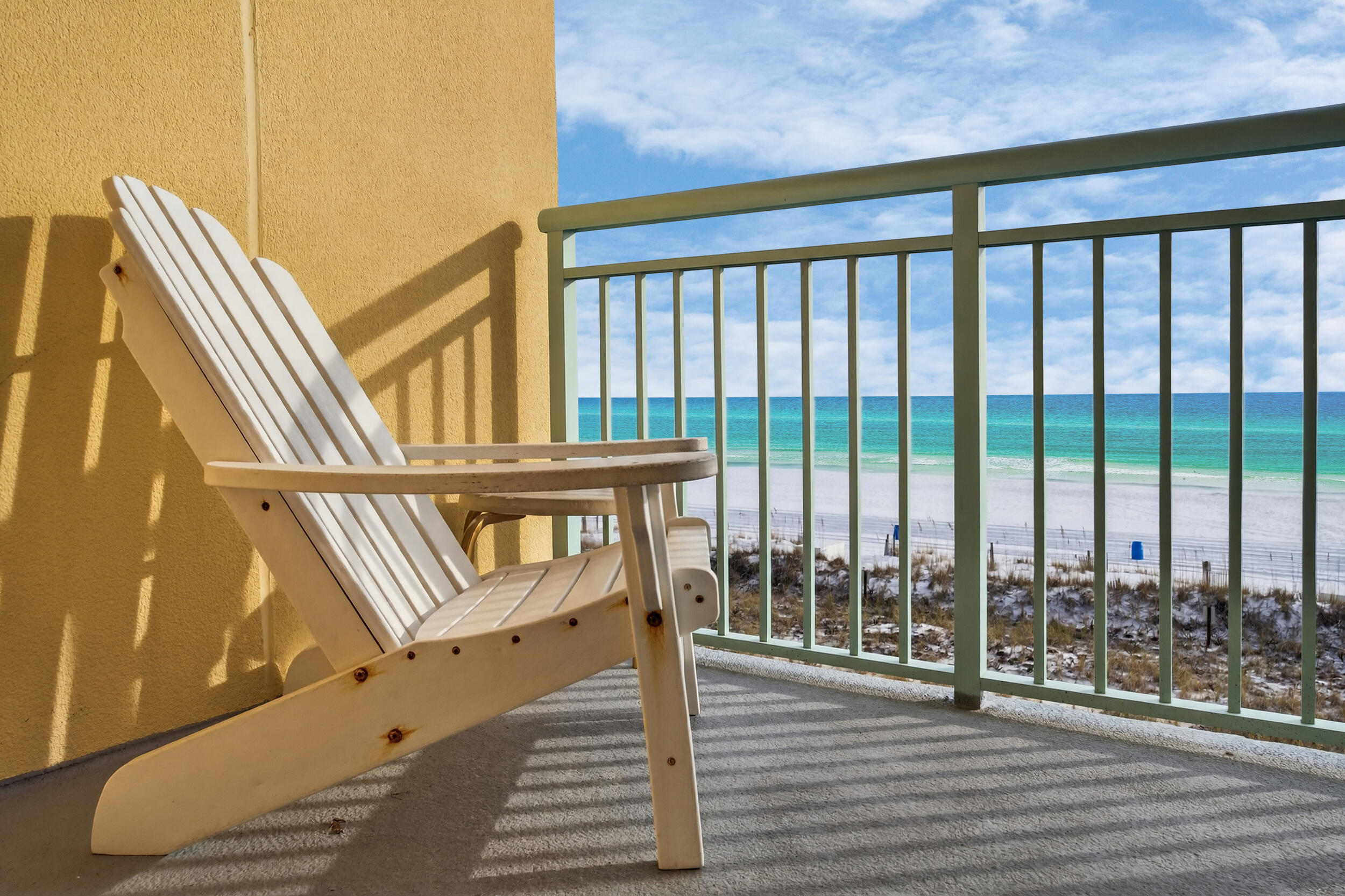 866 Santa Rosa Boulevard, Unit 317 Fort Walton Beach, FL 32548 - Photo 24 of 46 a view of a balcony with wooden floor