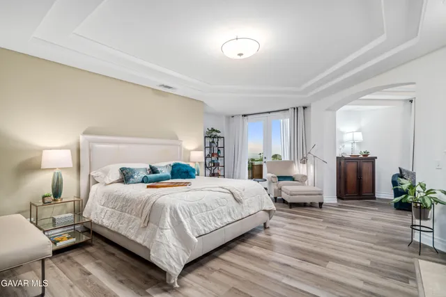 a view of a table and chairs in the patio