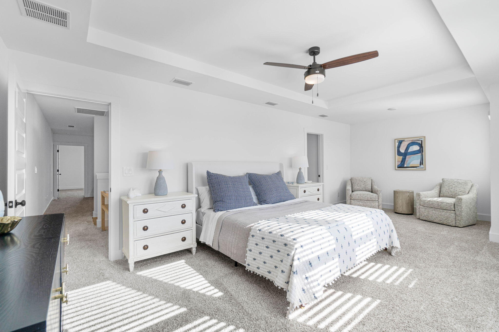 41 Sweetclover Street Freeport, FL 32439 - Photo 22 of 35 a bedroom with bed and window