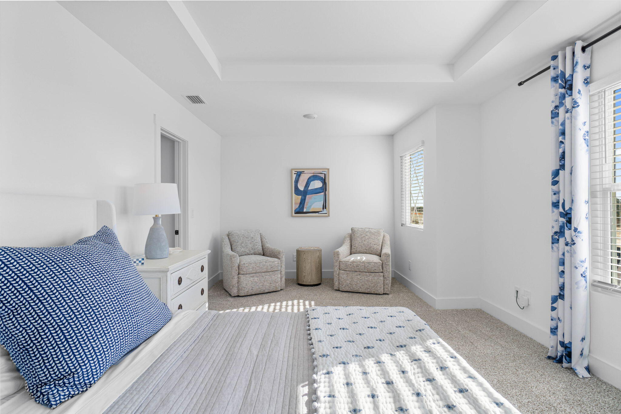 41 Sweetclover Street Freeport, FL 32439 - Photo 23 of 35 a bedroom with furniture and a rug