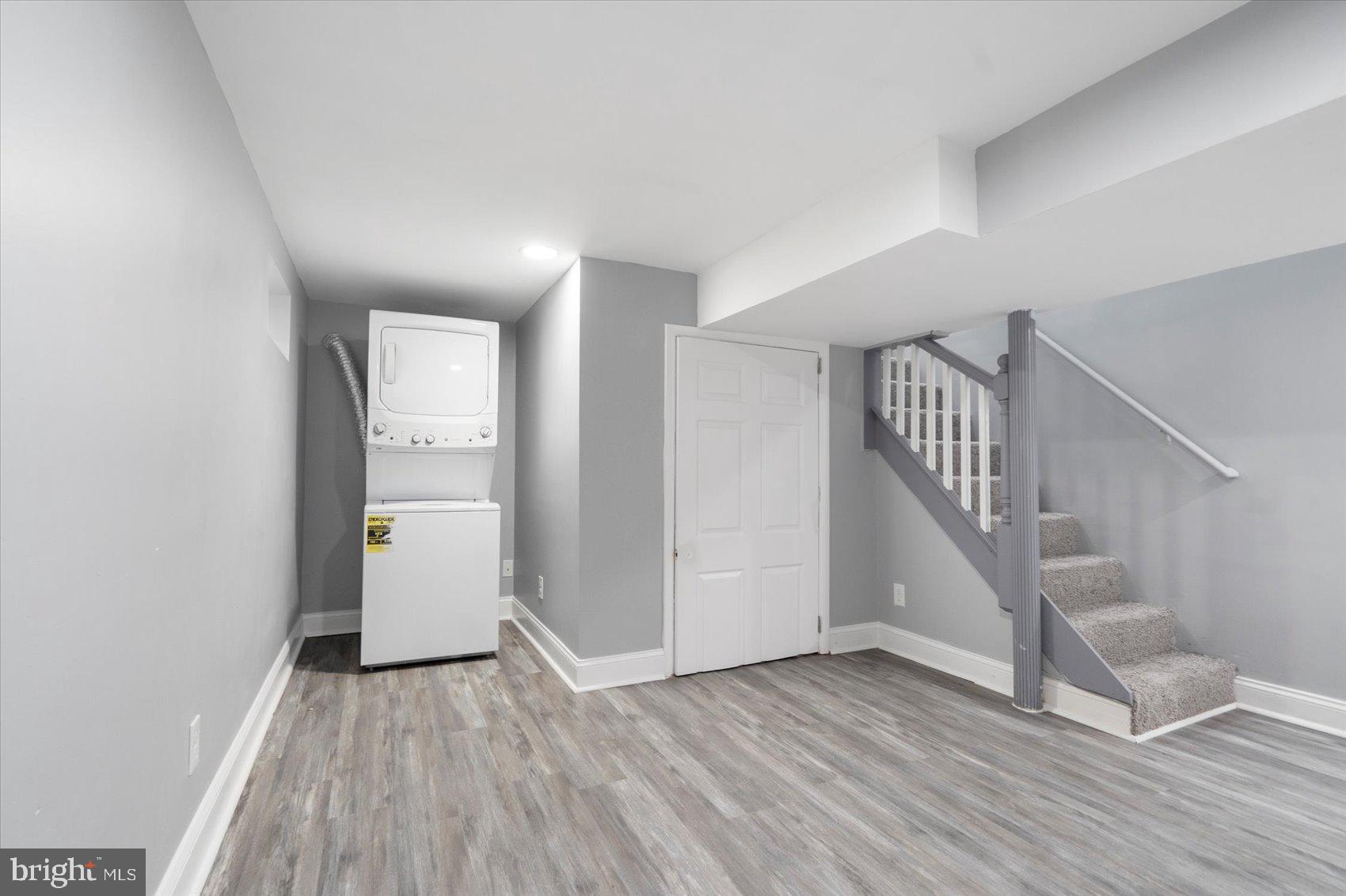 6628 Hartwait Street Baltimore, MD 21224 - Photo 19 of 31 a view of entryway with wooden floor