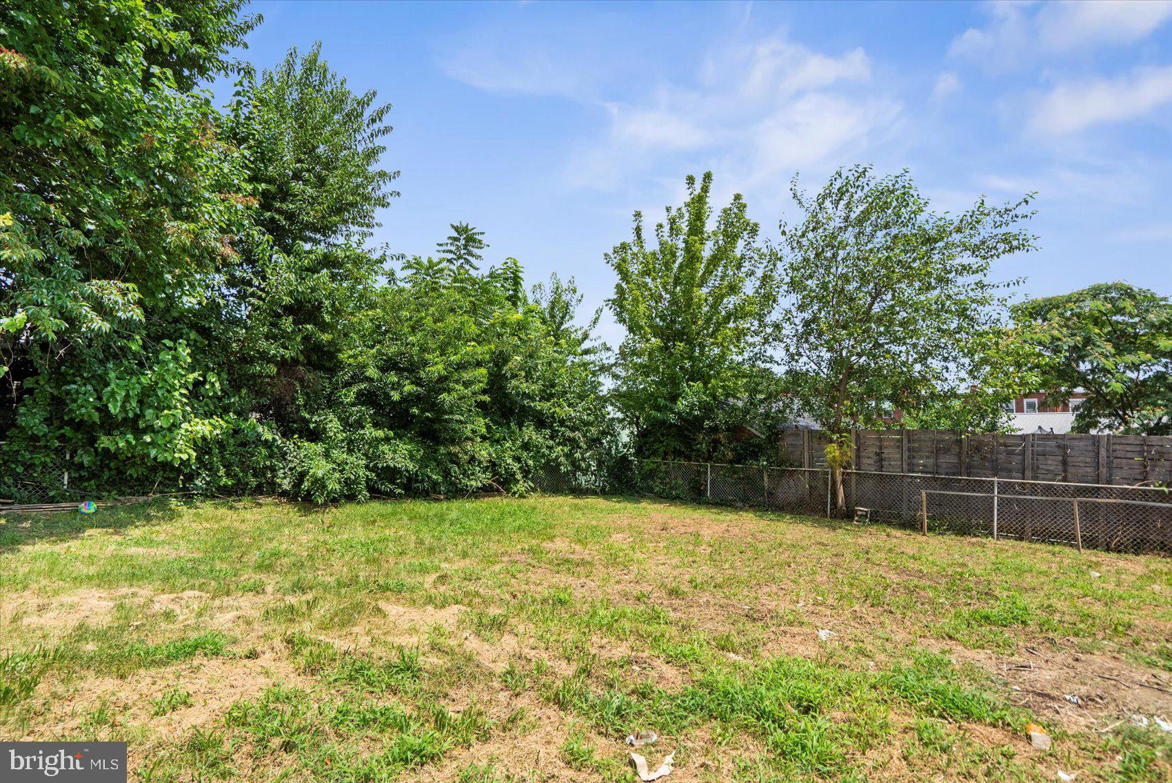 6628 Hartwait Street Baltimore, MD 21224 - Photo 26 of 31 a view of a yard with a tree