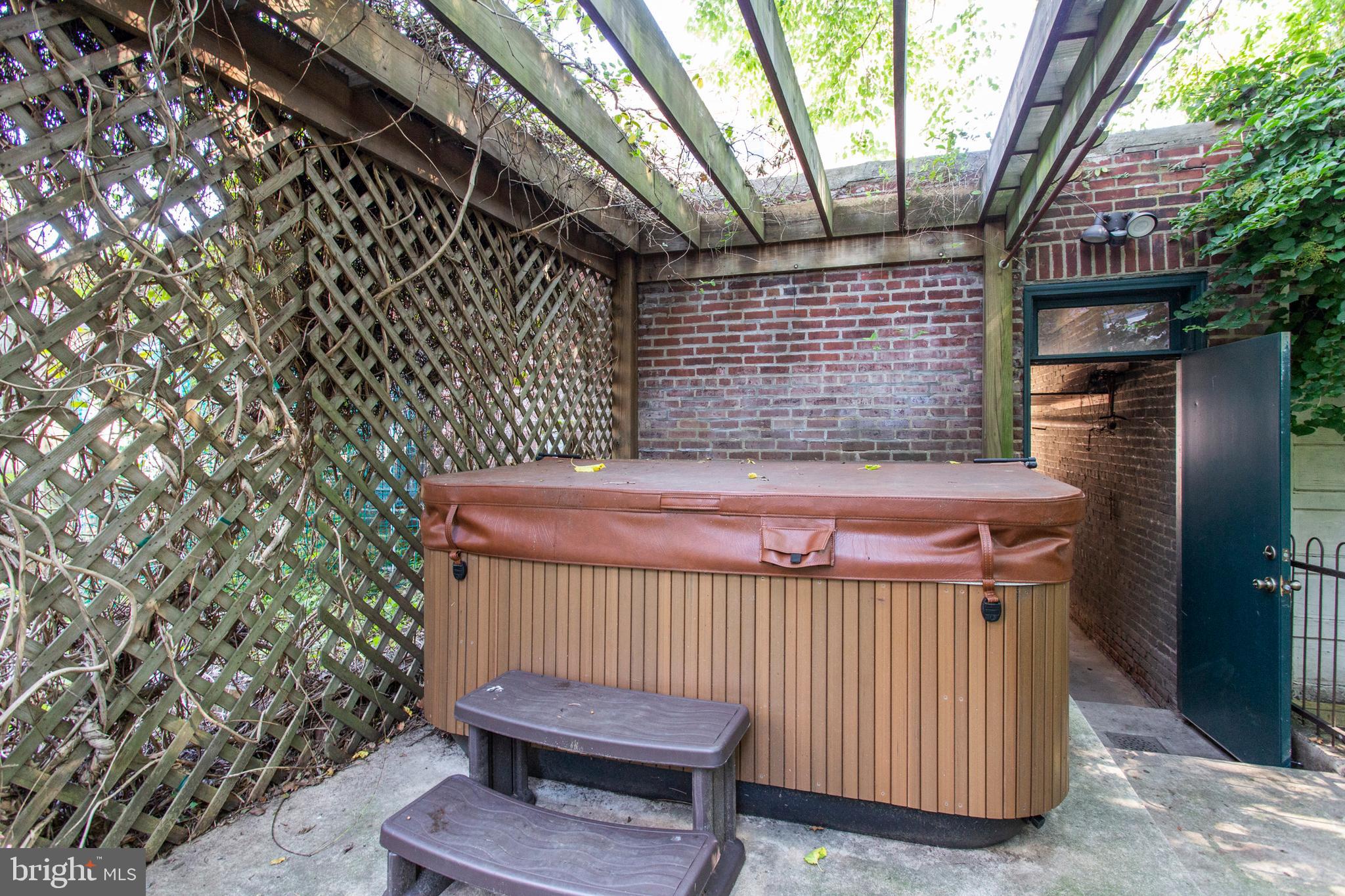 4635 Spruce Street Philadelphia, PA 19139 - Photo 51 of 53 Pergola & hot tub