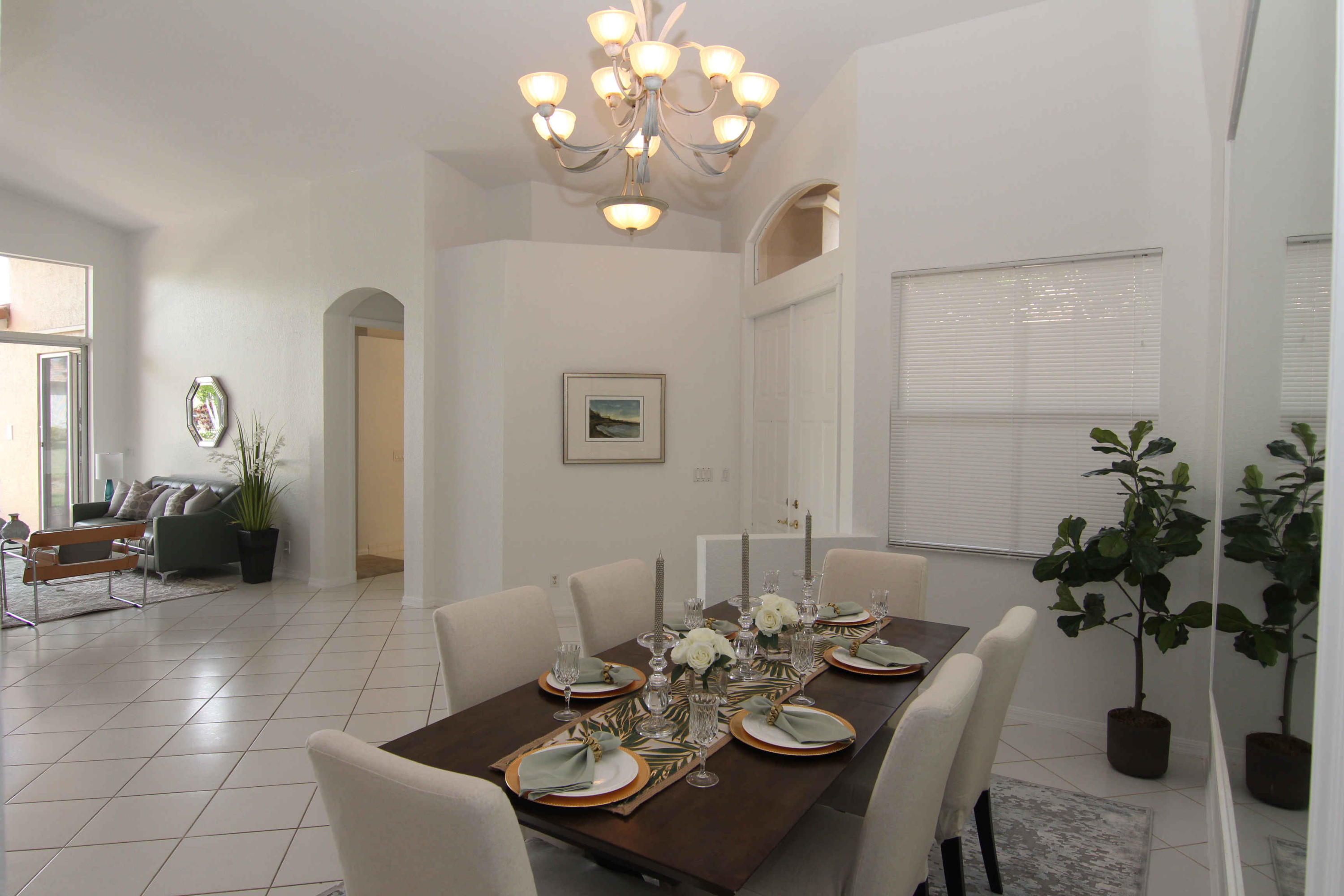 18705 Sea Turtle Lane Boca Raton, FL 33498 - Photo 4 of 27 Dining Room looking toward Living Room