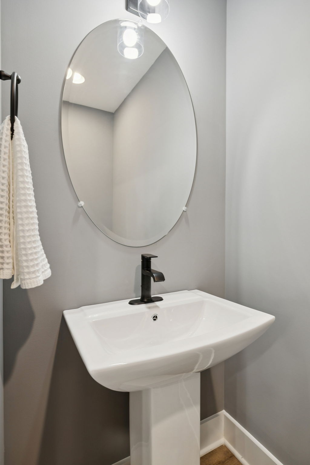 1529 Pea Ridge Road Liberty, TN 37095 - Photo 22 of 53 a bathroom with a sink and mirror