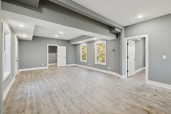 a view of livingroom with hardwood