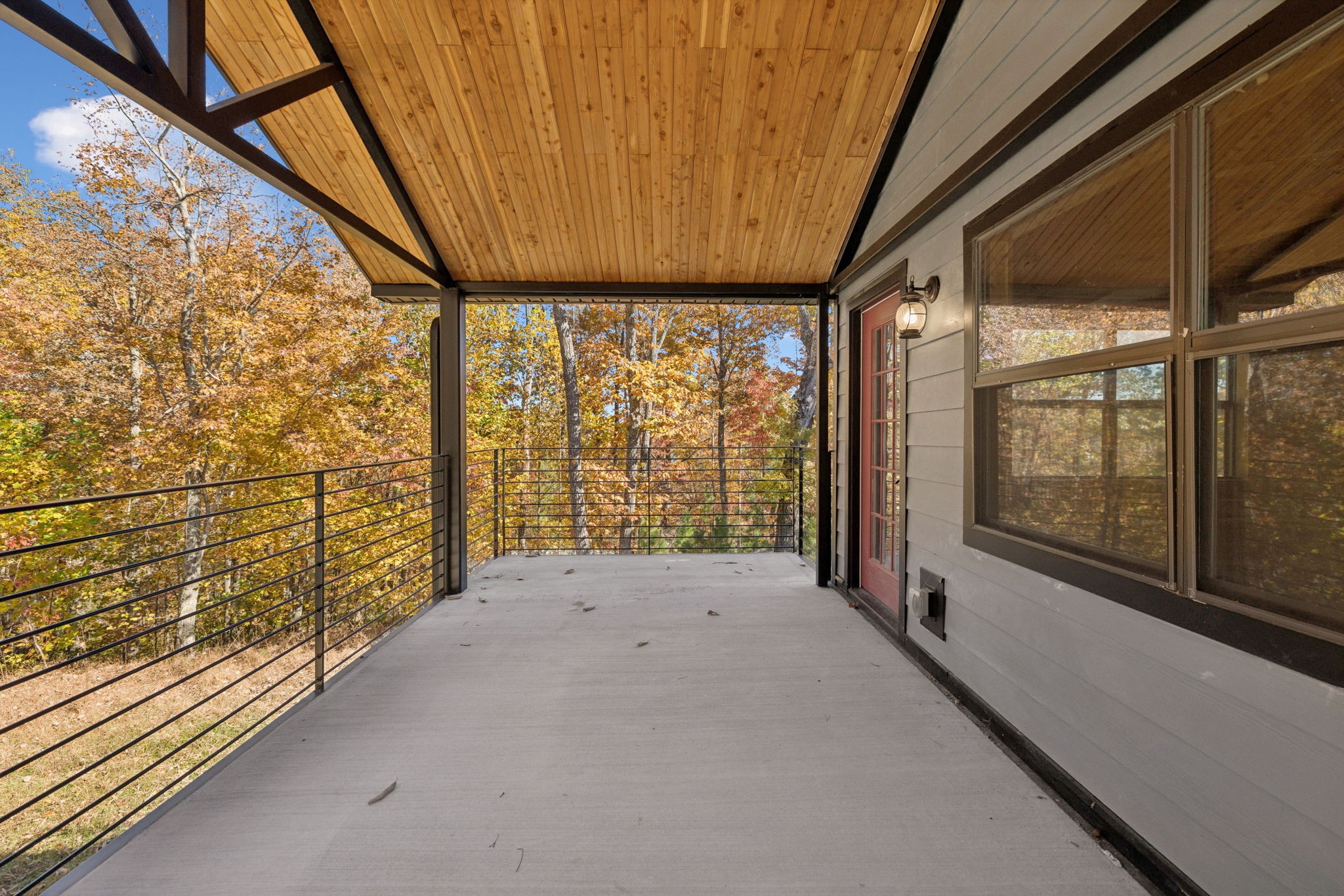 1529 Pea Ridge Road Liberty, TN 37095 - Photo 9 of 53 a view of a porch with wooden floor and windows