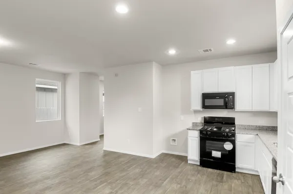 a view of empty room