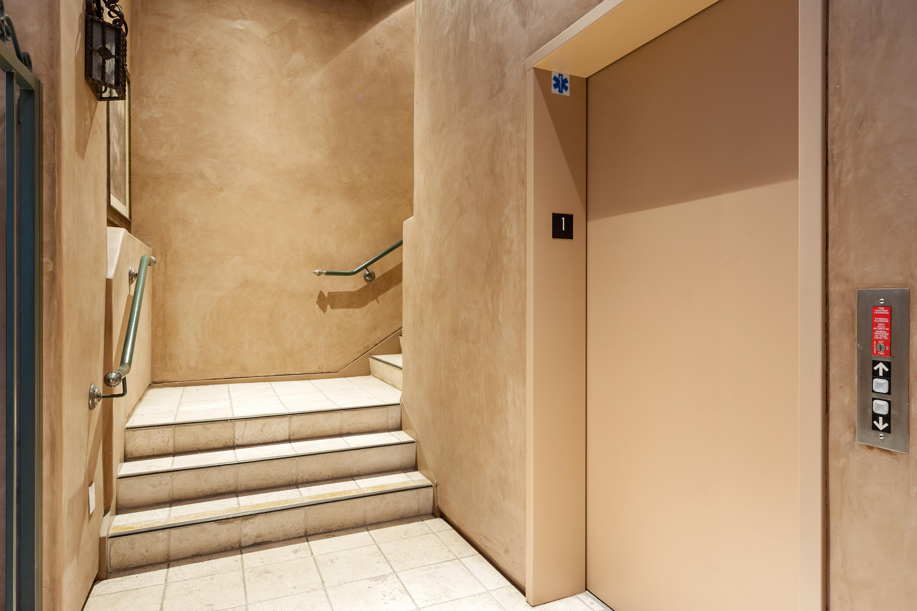 217 Via Veneto Rancho Mirage, CA 92270 - Photo 57 of 66 a view of staircase with white walls